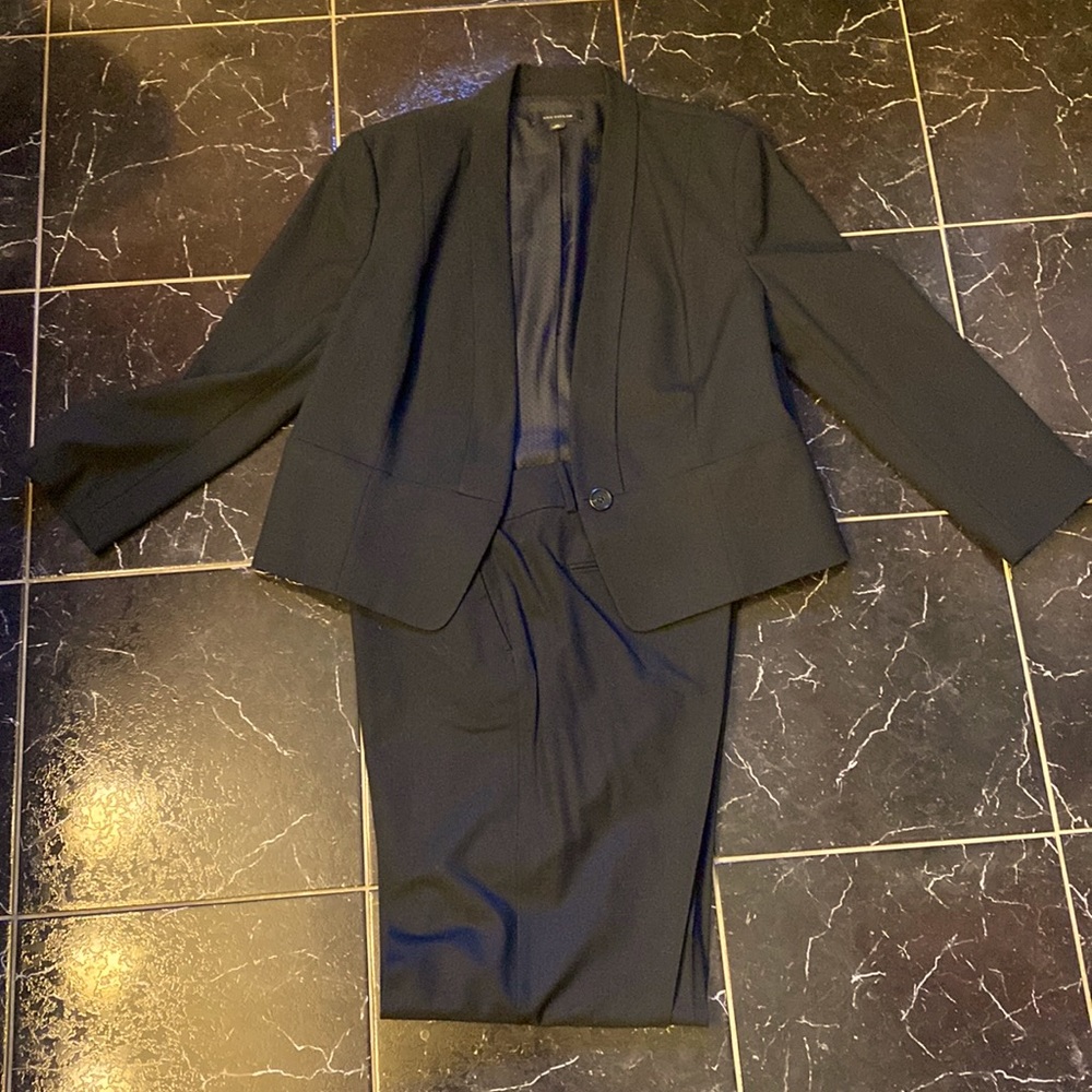 Ann Taylor black suit 14